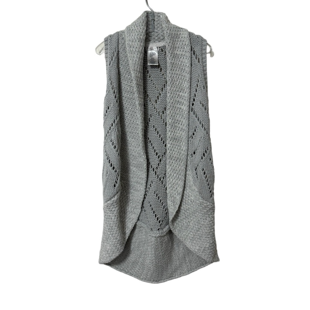 Max Studio Kids Girls Size 10/12 Gray Sweater